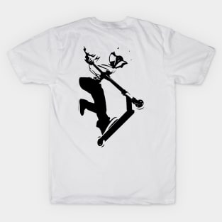 Freestyle stunt scooter trick T-Shirt